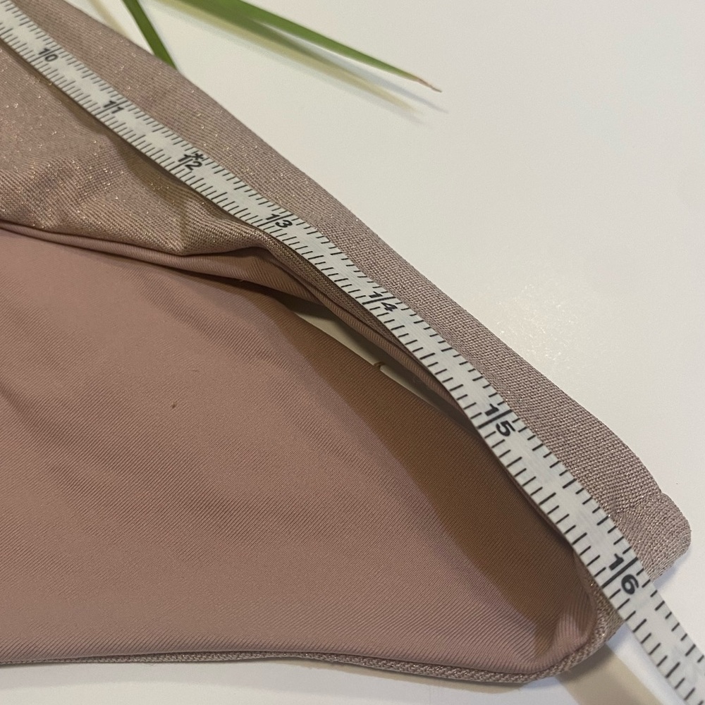 L*Space Swim Shimmer‎ Dusty Pearl Camacho Bikini Bottom Classic, X-Large, NWT - Picture 15 of 15
